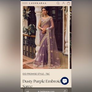 Beautiful saree worn for Indian wedding in Mexico. Size 6